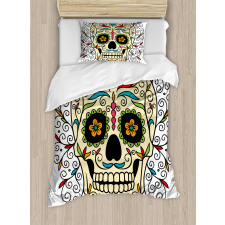 Calavera Featured Duvet Cover Set