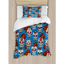 Mexican Retro Dots Duvet Cover Set