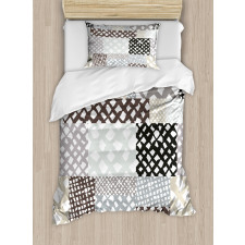 Patchwork Style Duvet Cover Set