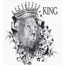Reign of the Jungle Lion Duvet Cover Set