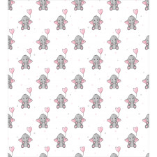 Heart Balloons Duvet Cover Set