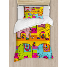 Funky Floral Duvet Cover Set