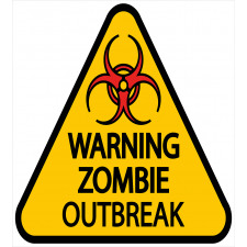 Warning Outbreak Duvet Cover Set