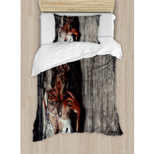 Angry Dead Woman Duvet Cover Set