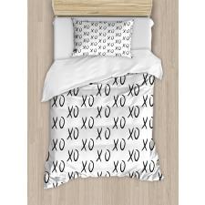 Affection Expression Kisses Duvet Cover Set