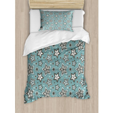 Botany Motif Bouquet Duvet Cover Set