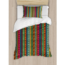 Native Borders Duvet Cover Set