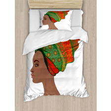 Young Afro Beauty Duvet Cover Set