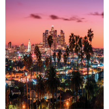 Los Angeles Palms Duvet Cover Set
