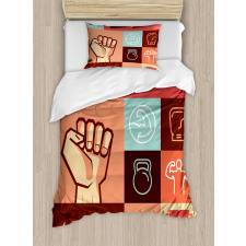 Training Achievement Duvet Cover Set