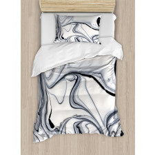 Trippy Unusual Forms Duvet Cover Set