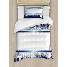 Yule Winter Border Duvet Cover Set