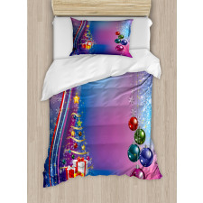 Party Celebration Box Duvet Cover Set