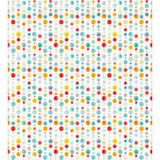 Colorful Large Dots Duvet Cover Set