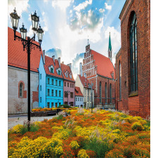 Old City Riga Latvia Duvet Cover Set