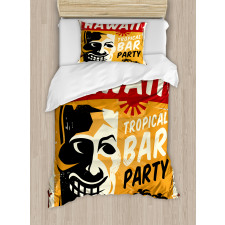 Tropic Bar Party Duvet Cover Set