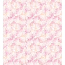Pale Pink Flower Petals Duvet Cover Set