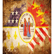 Antique Old USA Flag Duvet Cover Set
