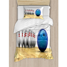 Objects on Floor Duvet Cover Set