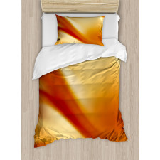 Wavy Color Curves Duvet Cover Set