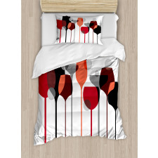 Abstract Glasses Duvet Cover Set