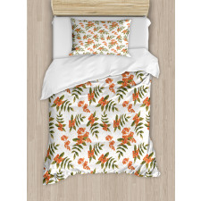 Botanical Foliage Nature Duvet Cover Set