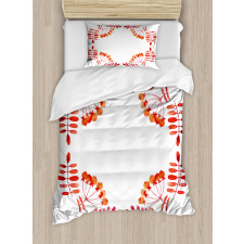 Leaves Fruits Duvet Cover Set