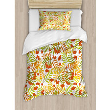 Rural Plants Wilderness Duvet Cover Set