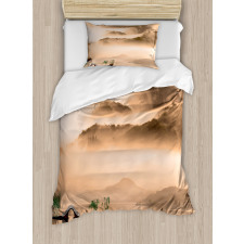 Chinese Lake Landscape Duvet Cover Set