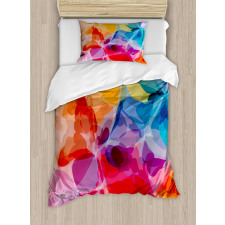 Big Flower Petals Duvet Cover Set