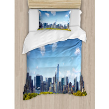 Central Park Midtown NYC Duvet Cover Set