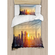 Tranquil Sunrise Midtown Duvet Cover Set