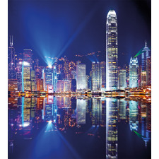 Hong Kong Island Modern Duvet Cover Set