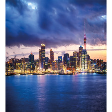 Auckland in New Zealand Duvet Cover Set