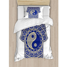 Japanese Ying Yang Duvet Cover Set