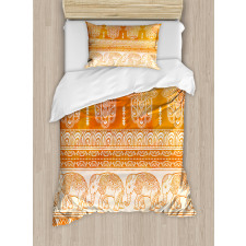 Traditional Ornate Border Duvet Cover Set