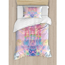 Energy Flow Aura Yoga Duvet Cover Set