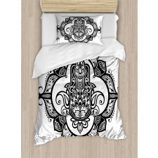 Curvy Antique Design Duvet Cover Set