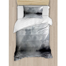 Calm Water and Twilight Sky Duvet Cover Set