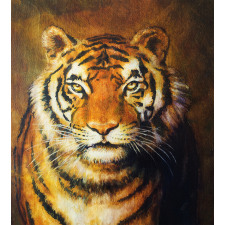Oil Painting Style Animal Duvet Cover Set