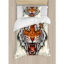 Ready to Attack in Jungle Duvet Cover Set
