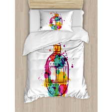 Color Splashes Duvet Cover Set