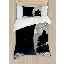 Giant Moon Tree Duvet Cover Set