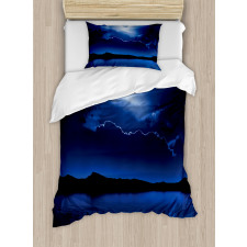 Fantasy Moon Calm Water Duvet Cover Set