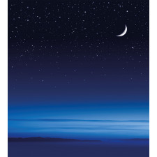 Moon Stars Santa Barbara Duvet Cover Set