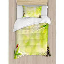 Animals on Bamboo Duvet Cover Set