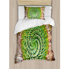 Aloe Polyphylla Vera Duvet Cover Set