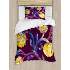 Vibrant Colored Vegan Duvet Cover Set