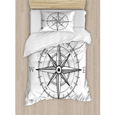 Windrose Directions Duvet Cover Set