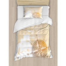 Nautical Ship Rope Cool Duvet Cover Set